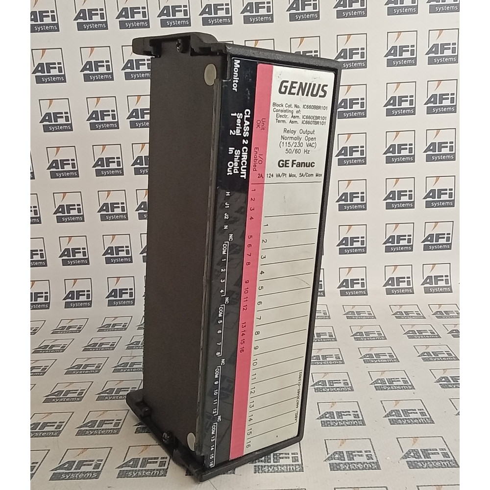 GE Fanuc IC660EBR101L Relay Output Module