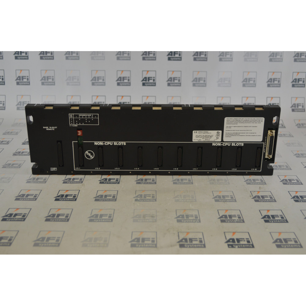 Fanuc IC693CHS393 10 Slot Base Unit