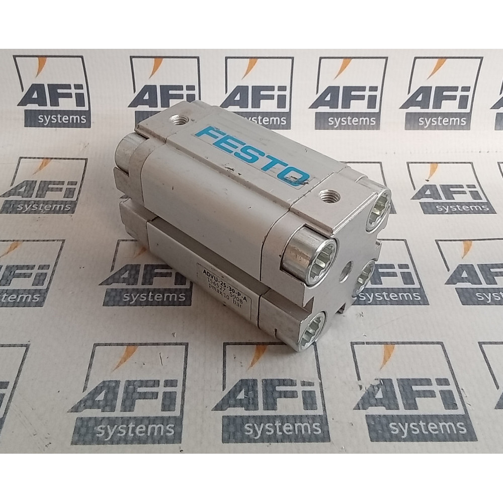 Festo ADVU-25-30-P-A Pneumatic Compact Cylinder