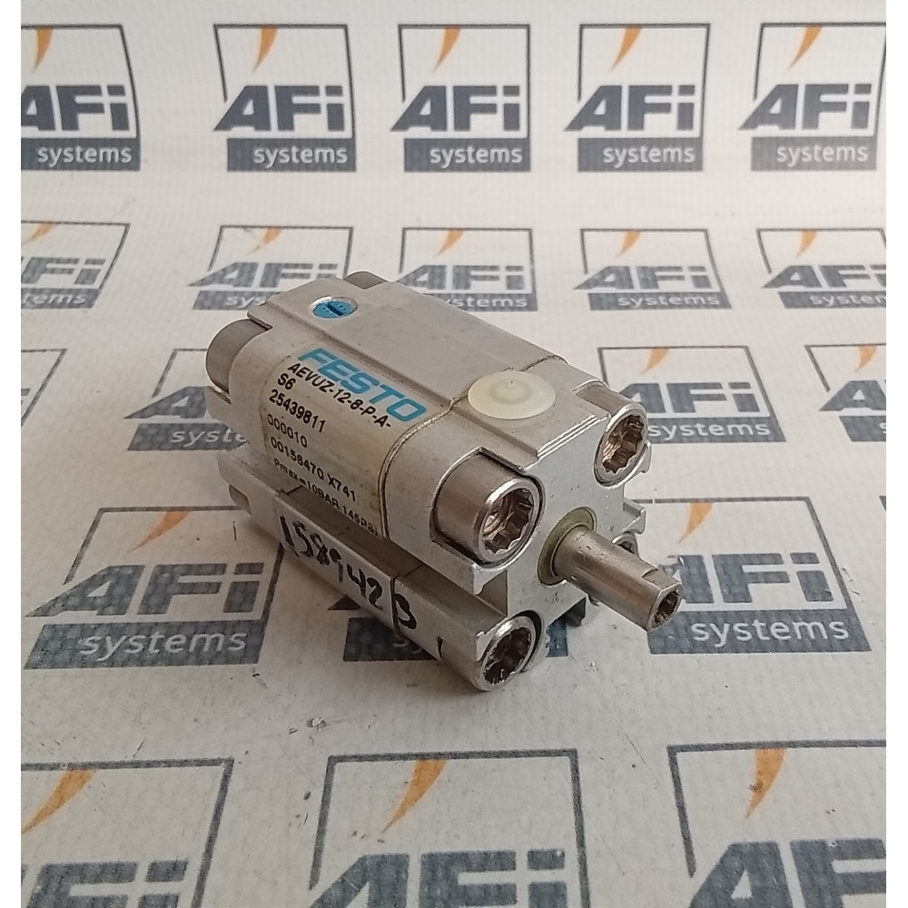 Festo AEVUZ-12-8-P-A-S6 Pneumatic Compact Cylinder