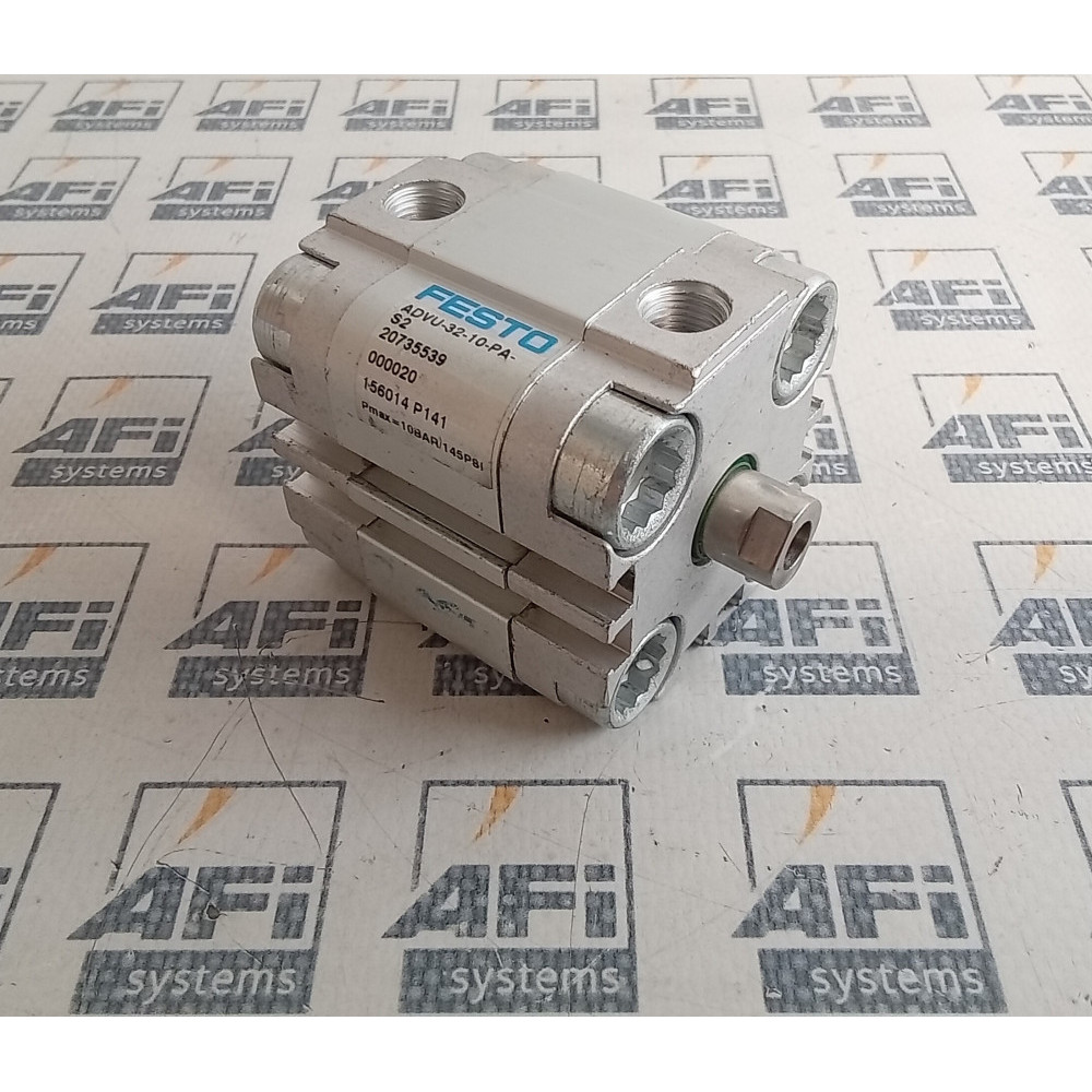 Festo ADVU-32-10-P-A-S2 Pneumatic Compact Cylinder
