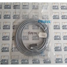 Festo SIM-M8-3WD-2 / 159424 Right-Angle 3-Pin/3-Wire Connecting Cable 2.5 Meter