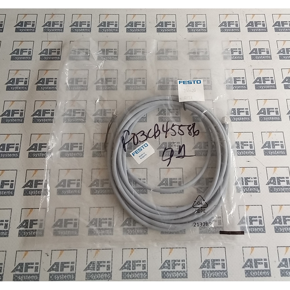 Festo SIM-M8-3GD-2.5-PU / 159420 Proximity Switch Cable 2.5 Meter