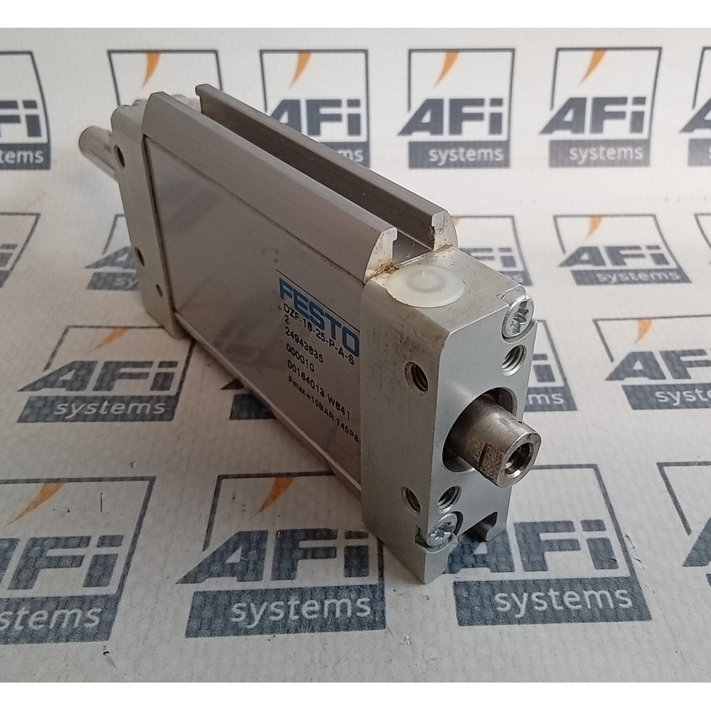 Festo DZF-18-25-P-A-S2 Flat Pneumatic Cylinder