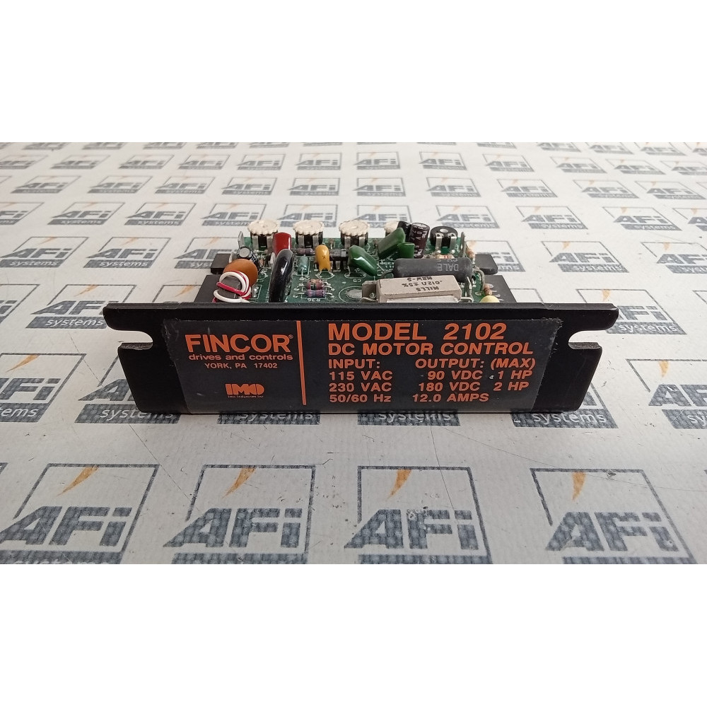Nidec Corp Fincor 2102 DC Motor Control