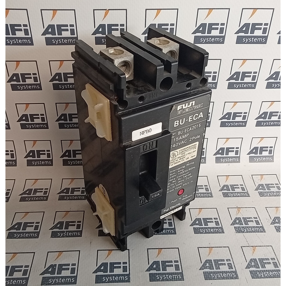 Fuji BU-ECA2015 Circuit Breaker 2-Pole 15Amp 240VAC
