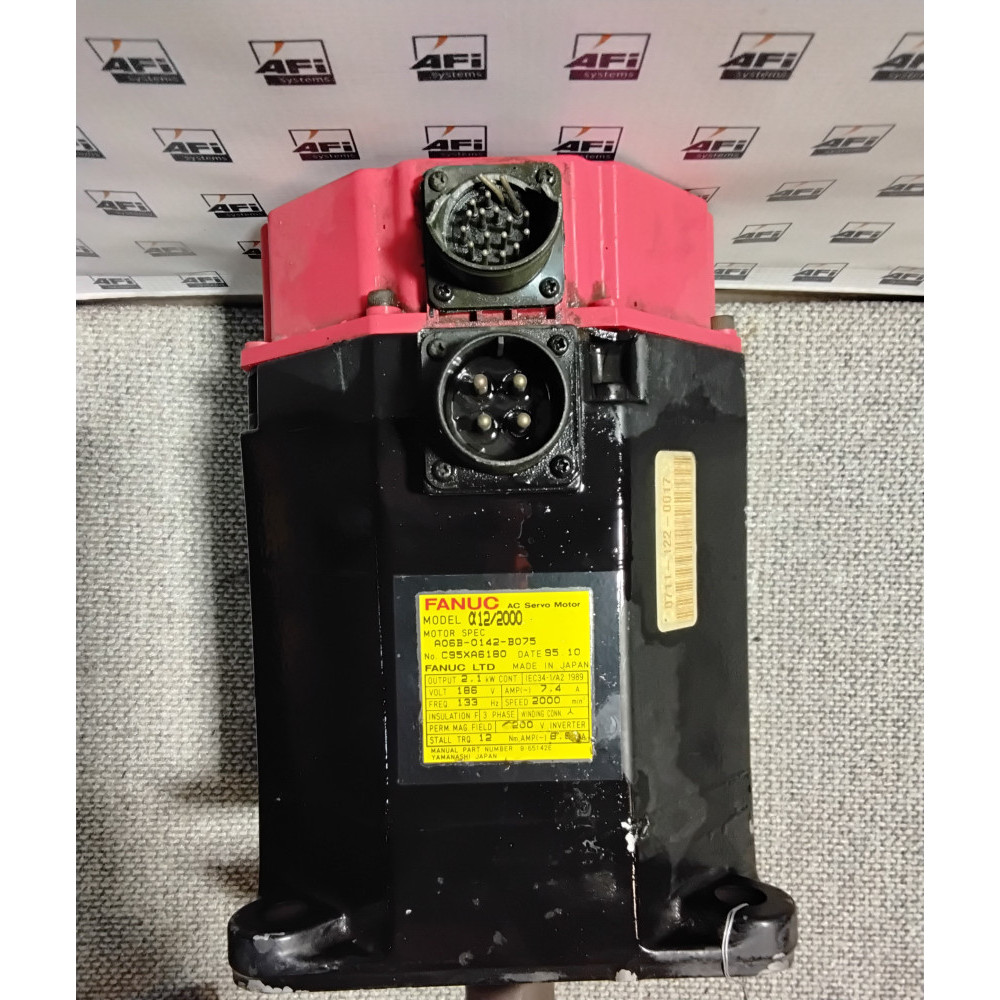 GE Fanuc A06B-0142-B075 Servo Motor