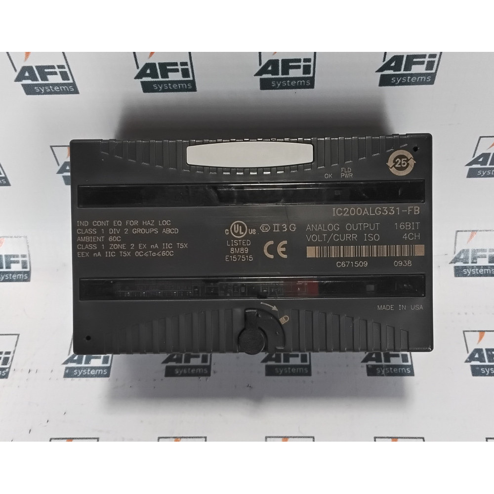 VersaMax Analog Output 16 Bit