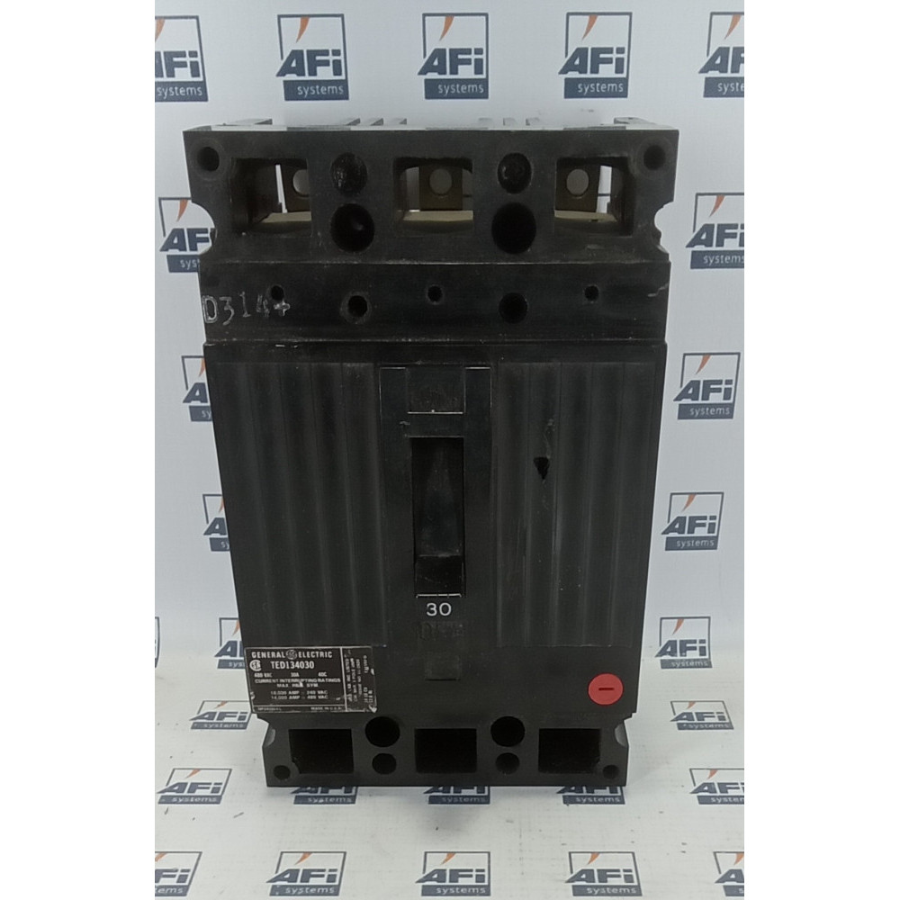 GENERAL ELECTRIC CIRCUIT BREAKER TED134030