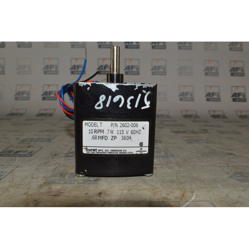 HURST 2602-006 MOTORS