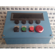 IEE/Hoffman 03601-23-080/C-8C12 Push Button Control Box / Fluorescent Display
