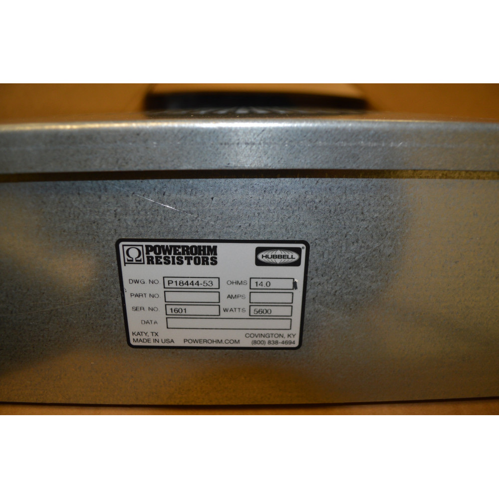 Hubbel P18444-53 BRAKING RESISTOR