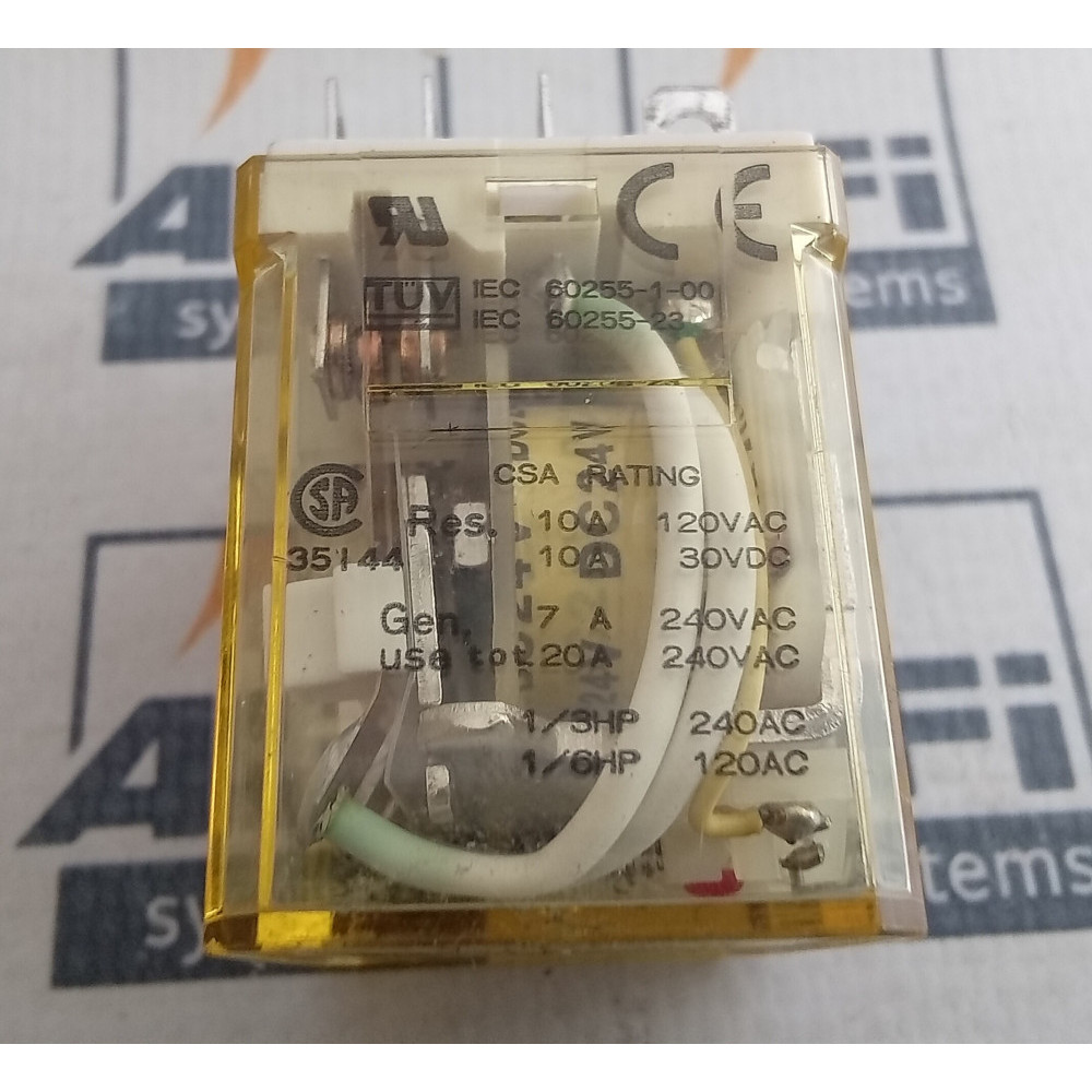 IDEC RH3B-ULDC24V Industrial Compact Power Relay 24VDC Coil