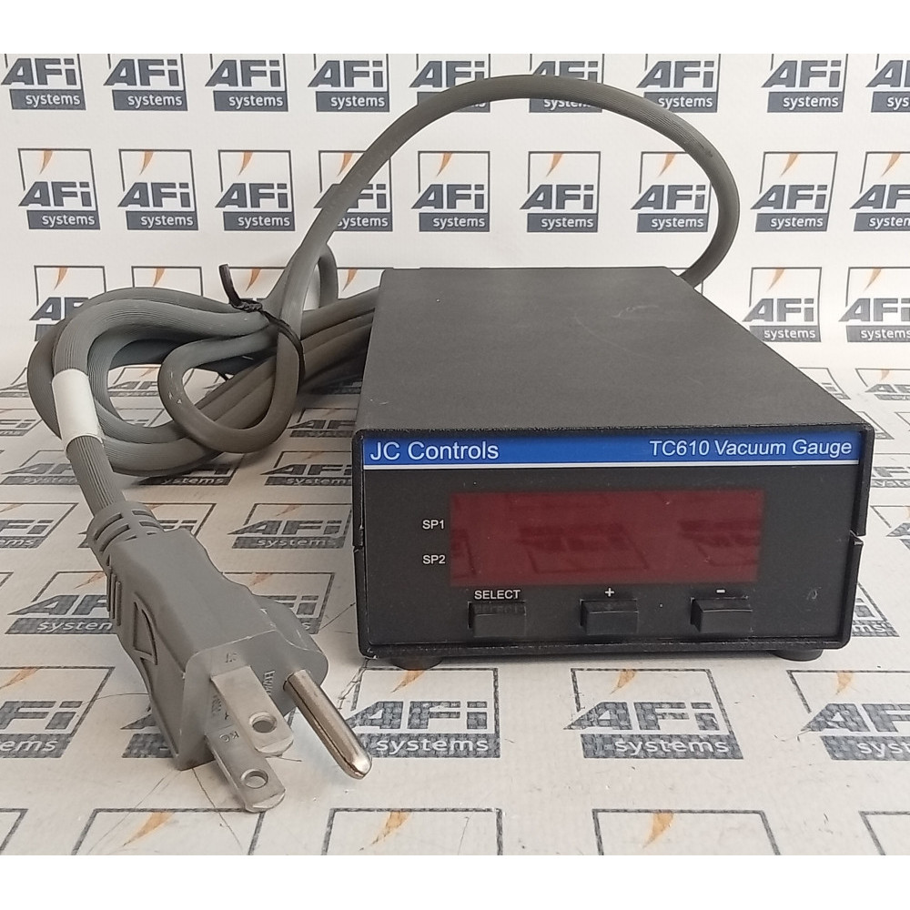 JC Controls TC610 Vacuum Gauge