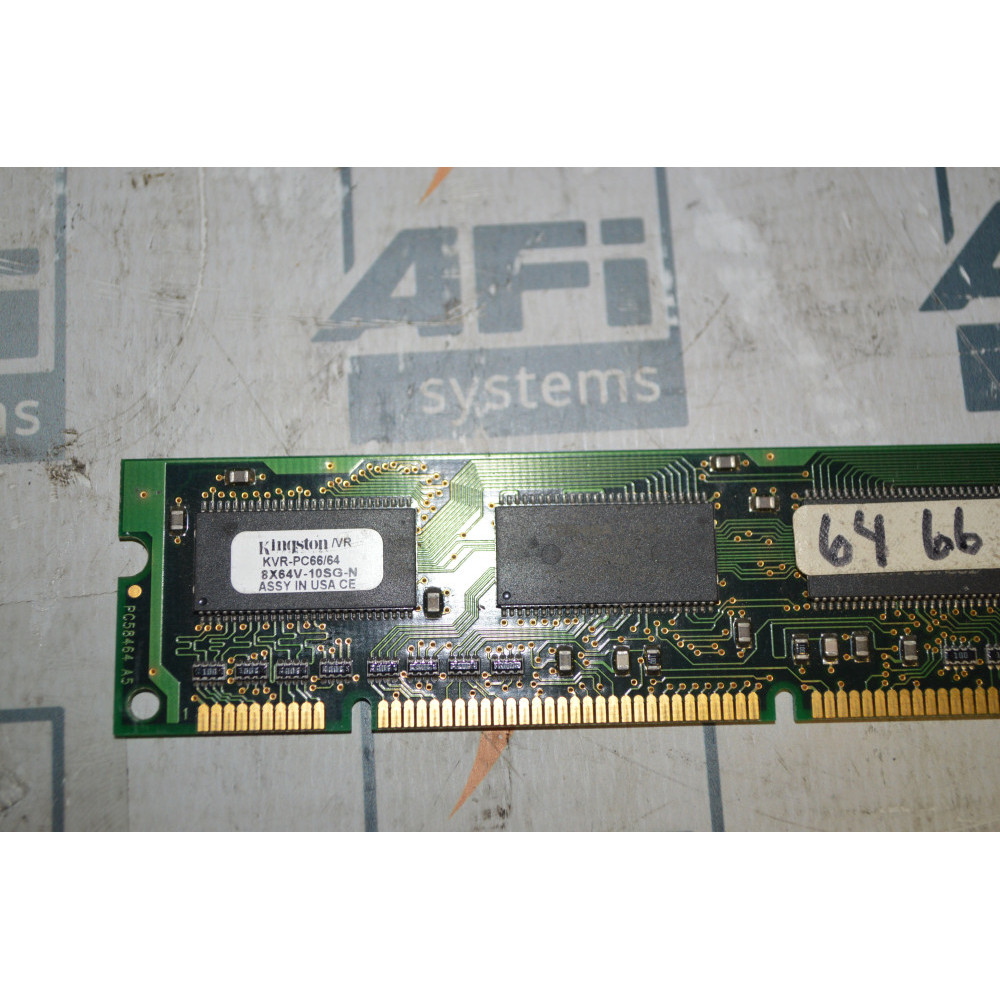 KINGSTON KVR-PC66-64 SDRAM MEMORY