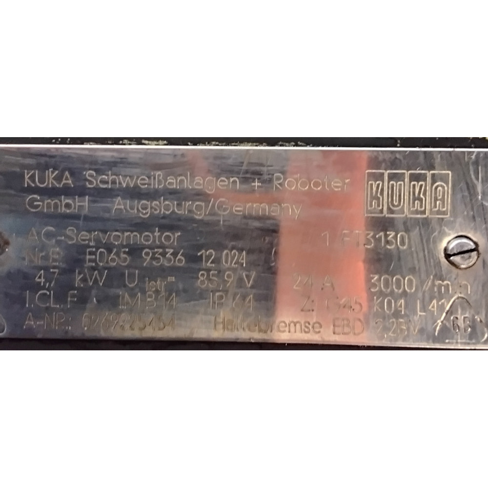 KUKA 1FT3130 Servo Motor