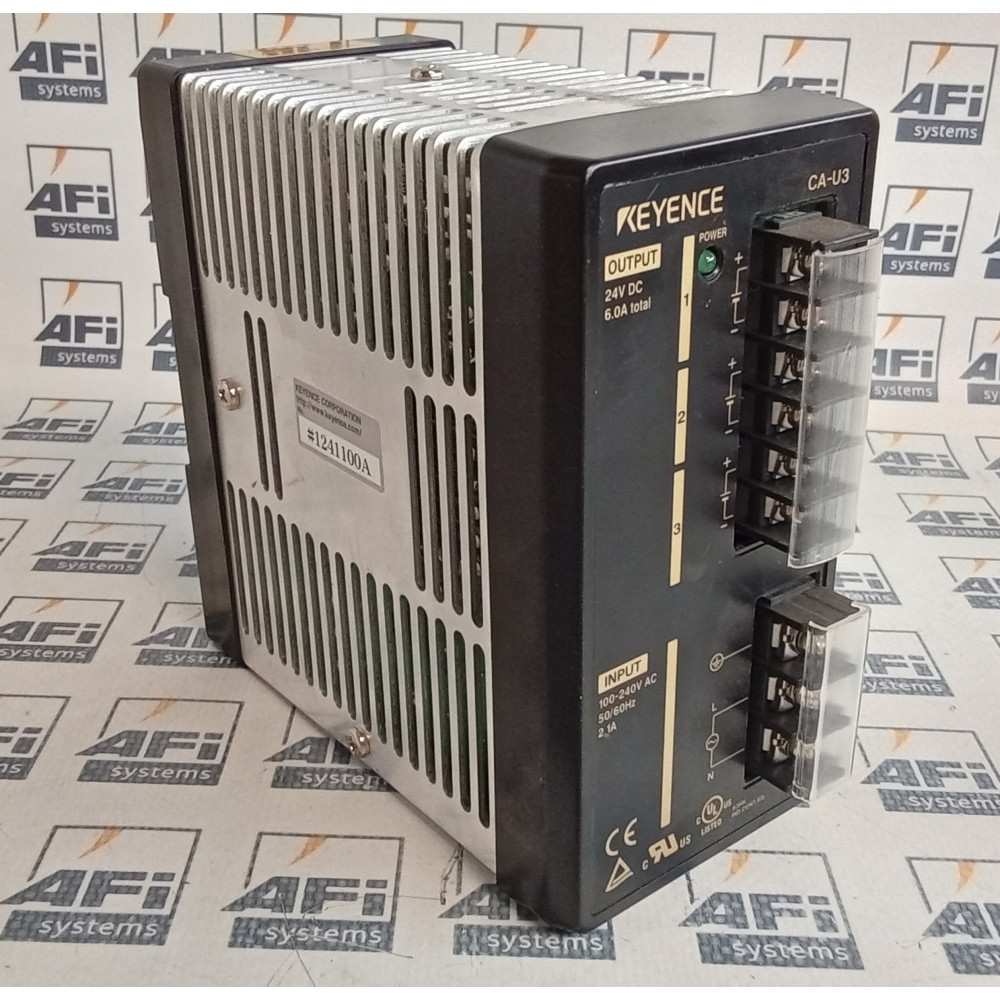 Keyence CA-U3 Power Supply 24V DC