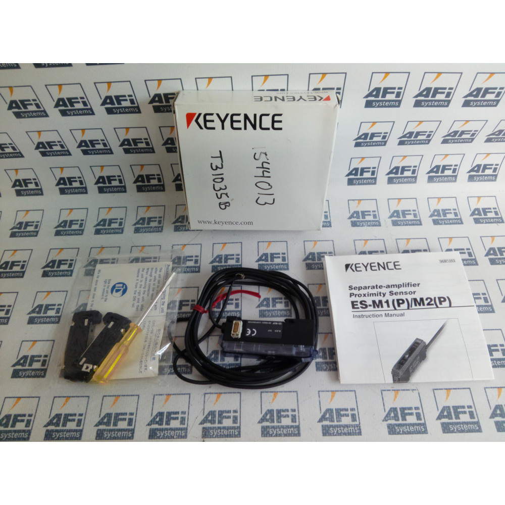 KEYENCE ES-M2P SENSOR AMPLIFIER PNP 12-24VDC