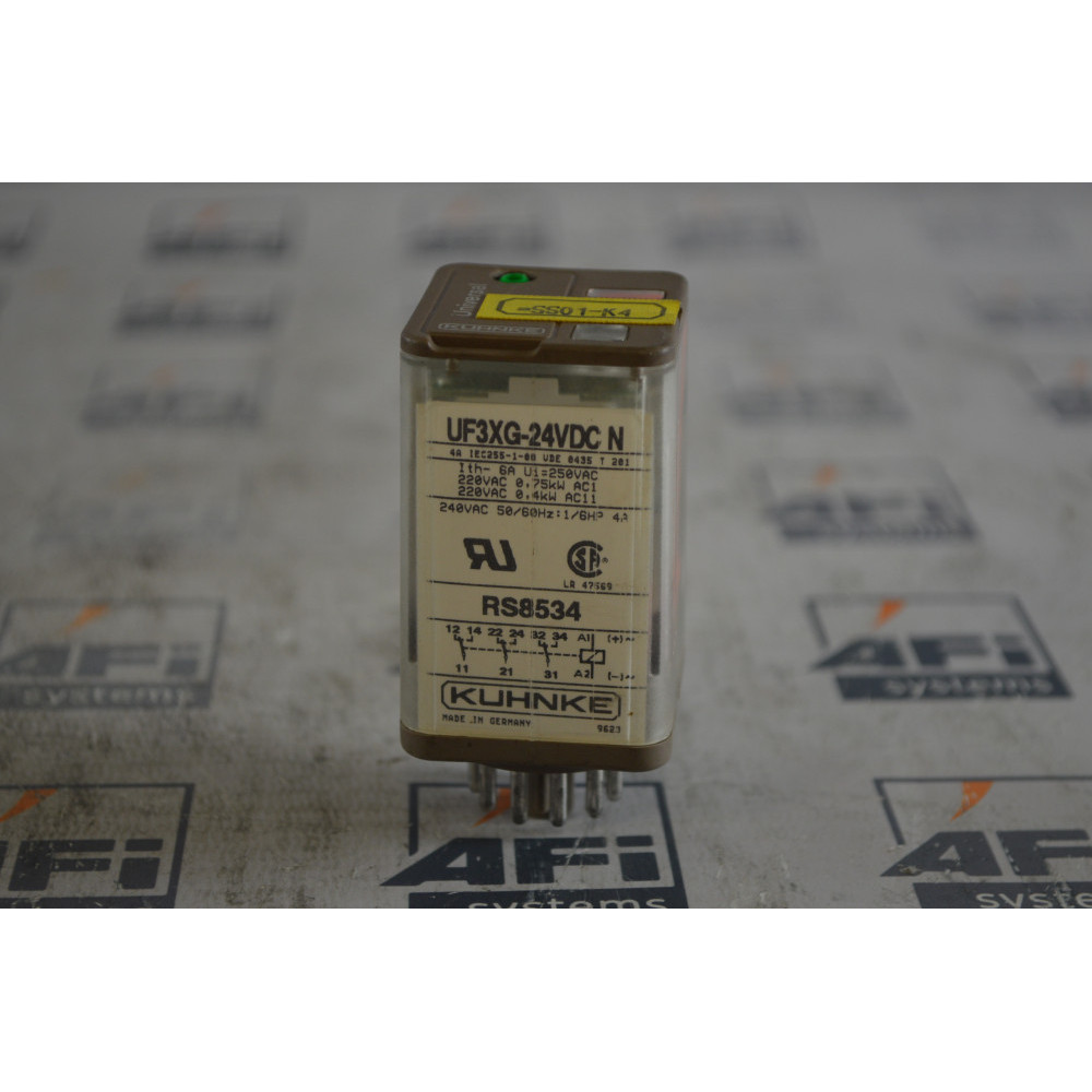 Kuhnke UF3XG-24VDC RELAY MODULE 24VDC