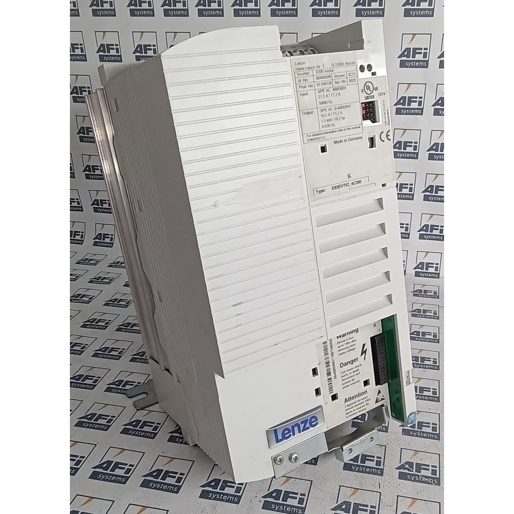 8200 Series 3-Phase 400V Inverter Drive with Integrated Filter 7.5kW