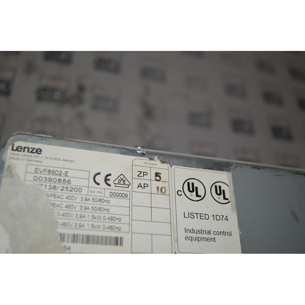 Lenze EVF8602-E 8600 Series Frequency Inverter