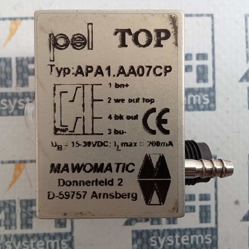 Mawomatic APA1.AA07CP Pressure Transducer Switch