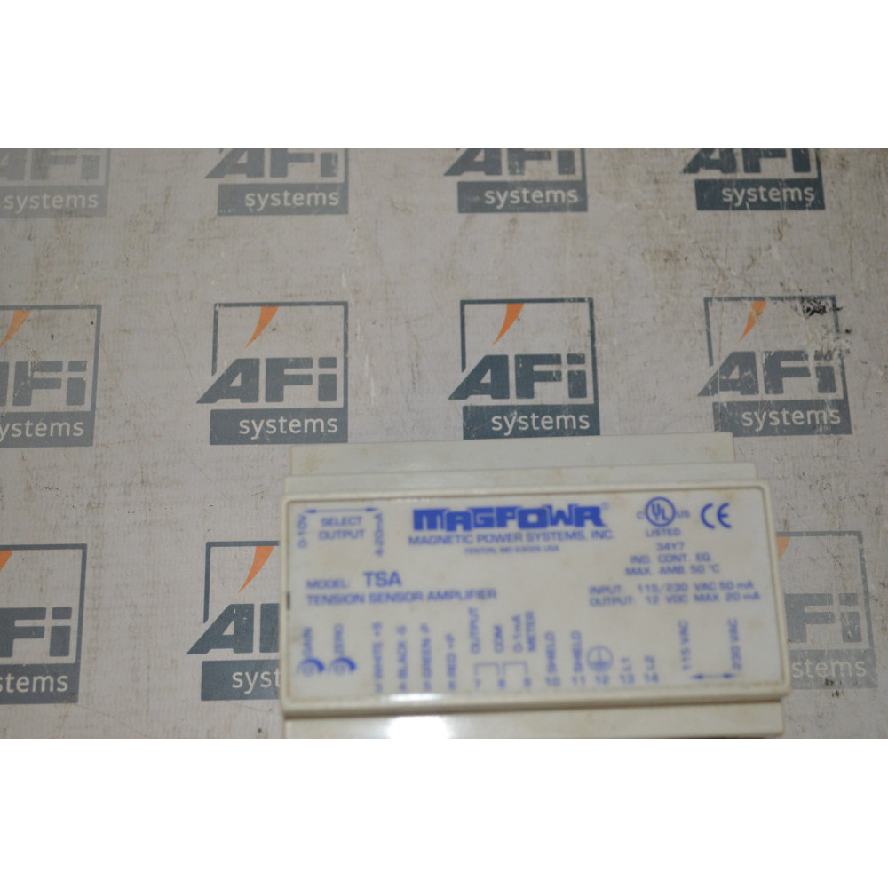  MAXCESS INTERNATIONAL MAGPOWR TSA LOAD CELL AMPLIFIER