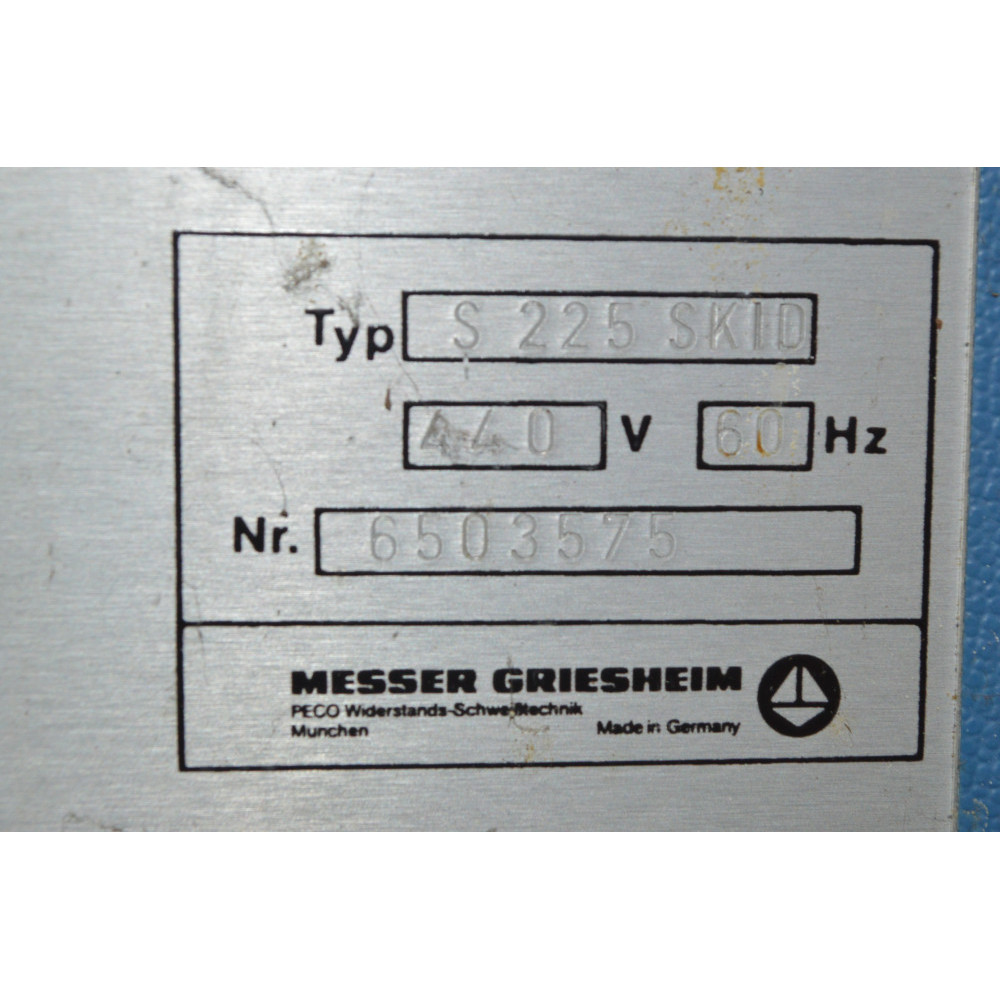 MESSER GRIESHEIM S-225-SKID NA