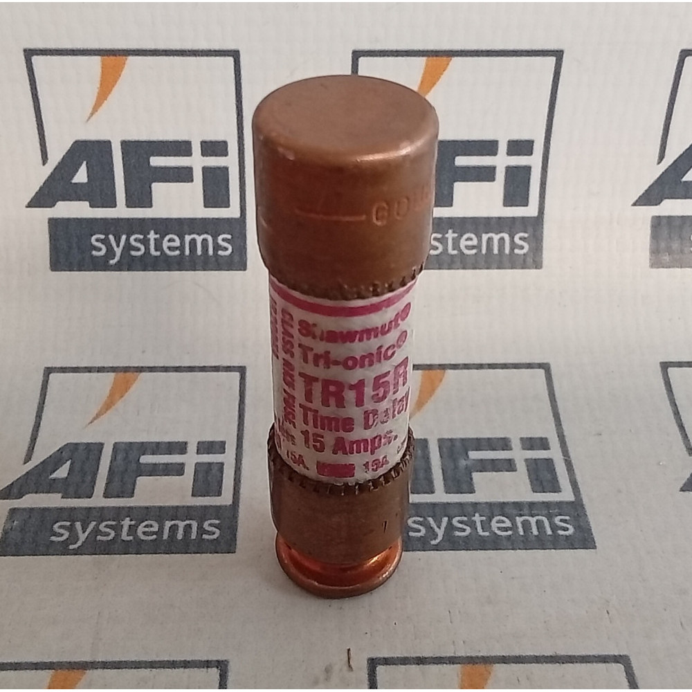 Shawmut TR15R Current Limiting Time Delay Fuse 15Amp