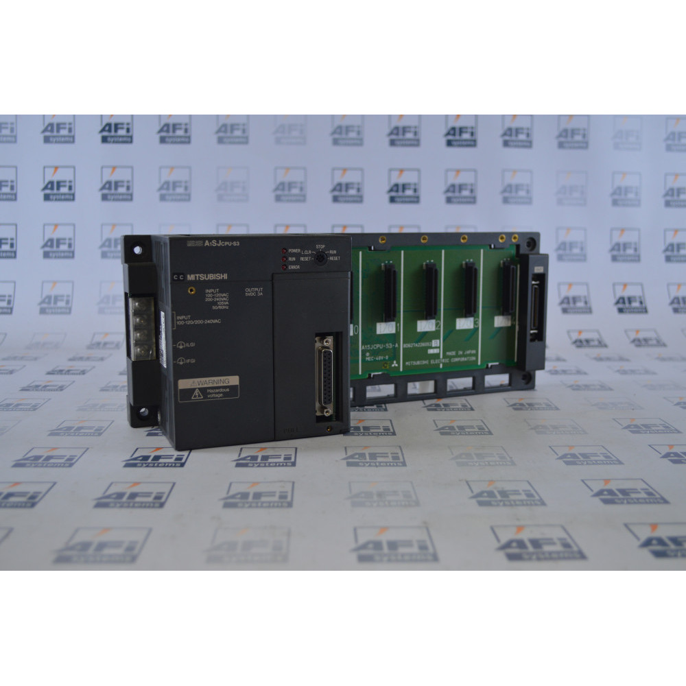 Melsec A1S Series Processor Module with 5 slot rack