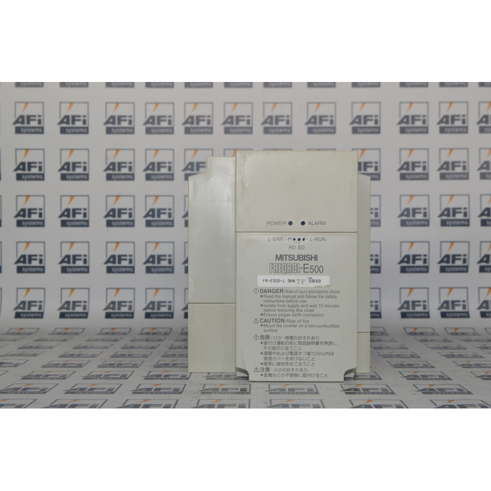 Mitsubishi FR-E520-1-5KN 200-240VAC 2HP AC DRIVE 3 PHASE