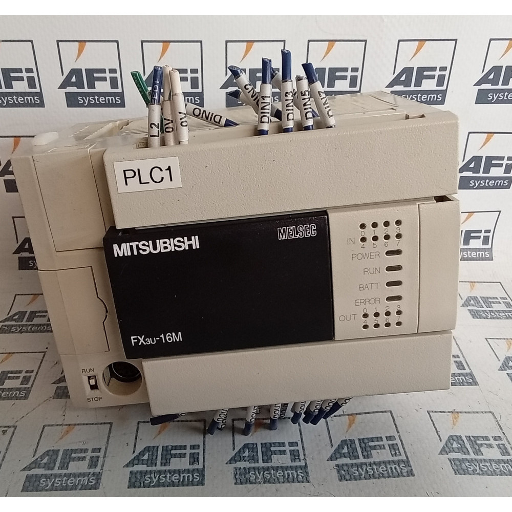 Mitsubishi FX3U-16MR/DS DC Base Unit