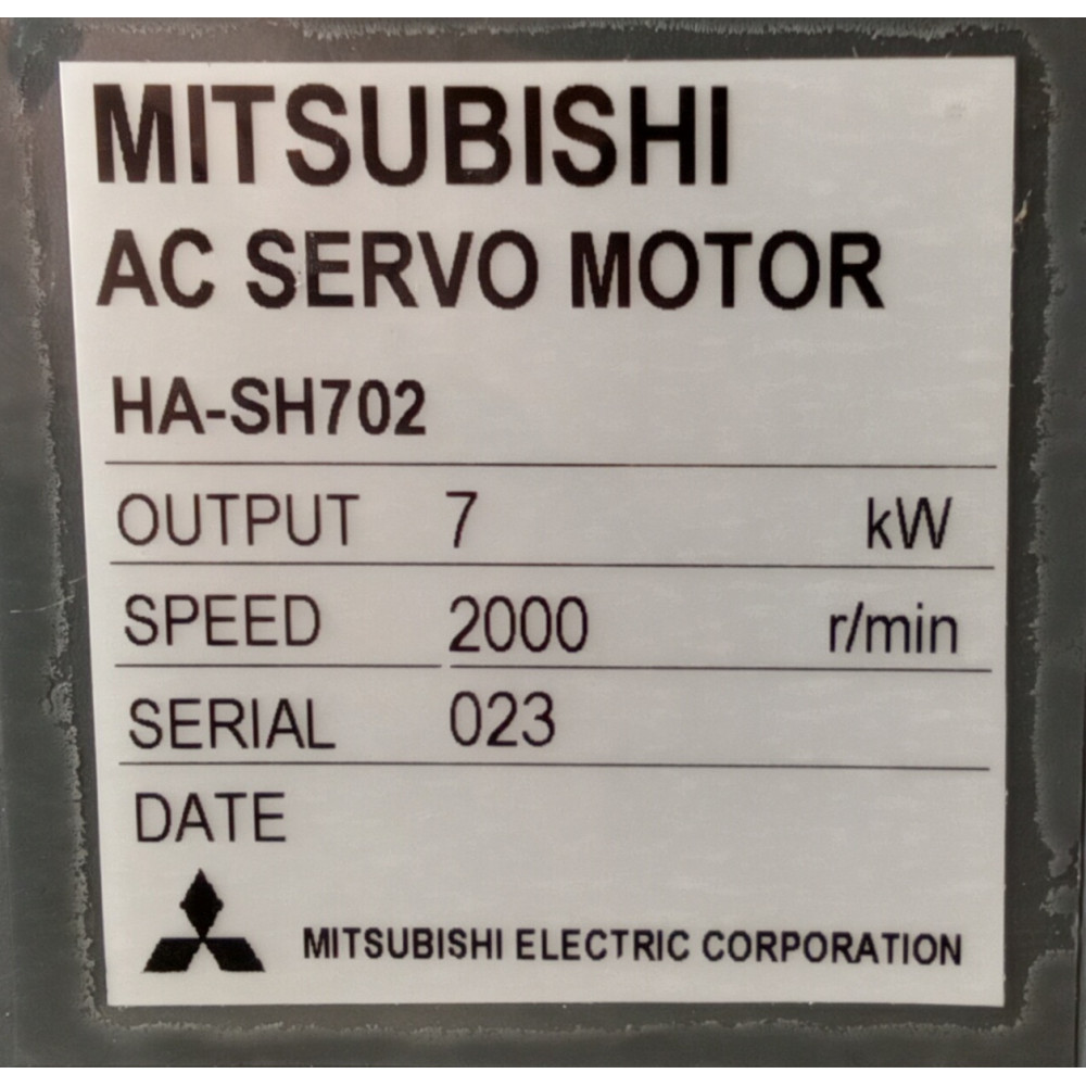 Mitsubishi HA-SH702 Servo Motor