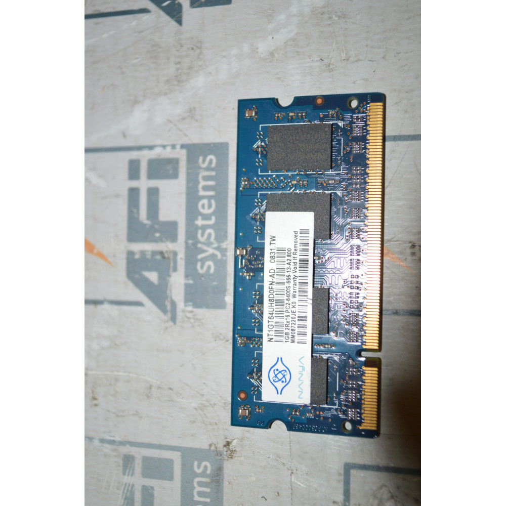 NANYA NT1GT64UH8D0FN-AD NANYA LAPTOP MEMORY