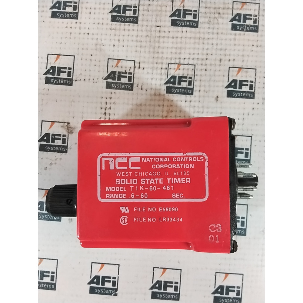  T1K-60-461 TIME DELAY RELAY SOLID STATE .6-60SEC