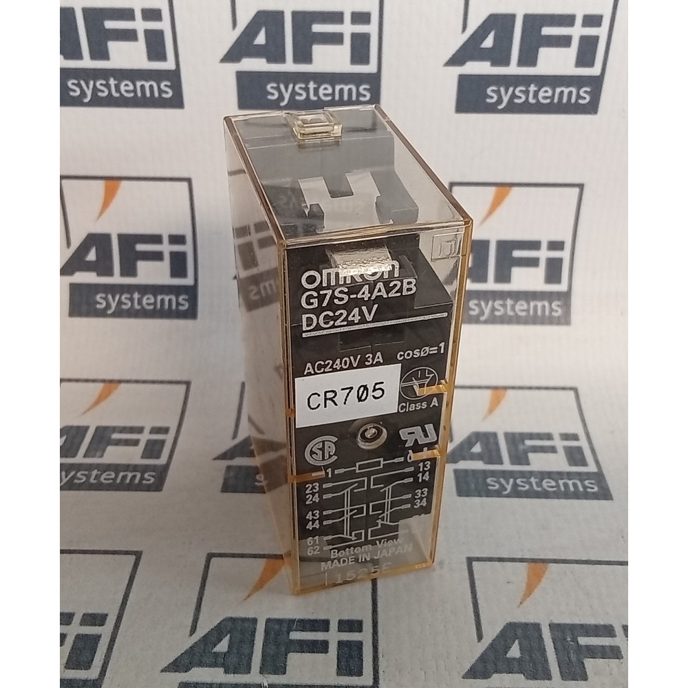 Omron G7S-4A2B Safety Relay with Forcibly Guided Contacts