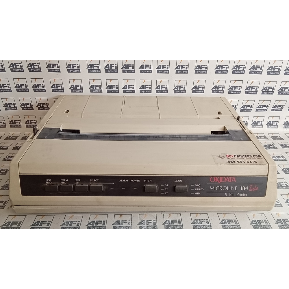 Okidata GE5256K Microline 184 Turbo 9-Pin Serial Impact Dot Matrix Printer