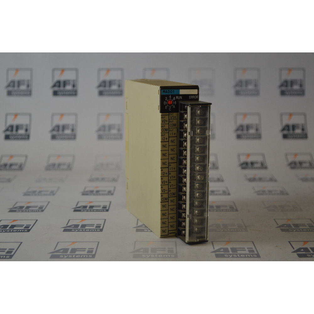 Analogue input/output unit, 2x 4-20mA/1-5V/0-10V/-10-+10V inputs, 2x 4-20mA/ 1-5V/0-10V/-10-+10V outputs, with screw terminals