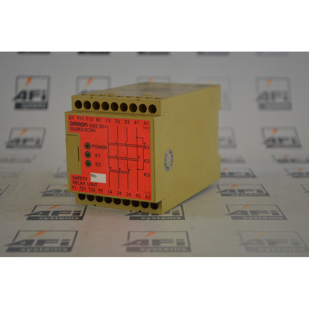 Omron G9S-301 SAFETY RELAY UNIT DC24V