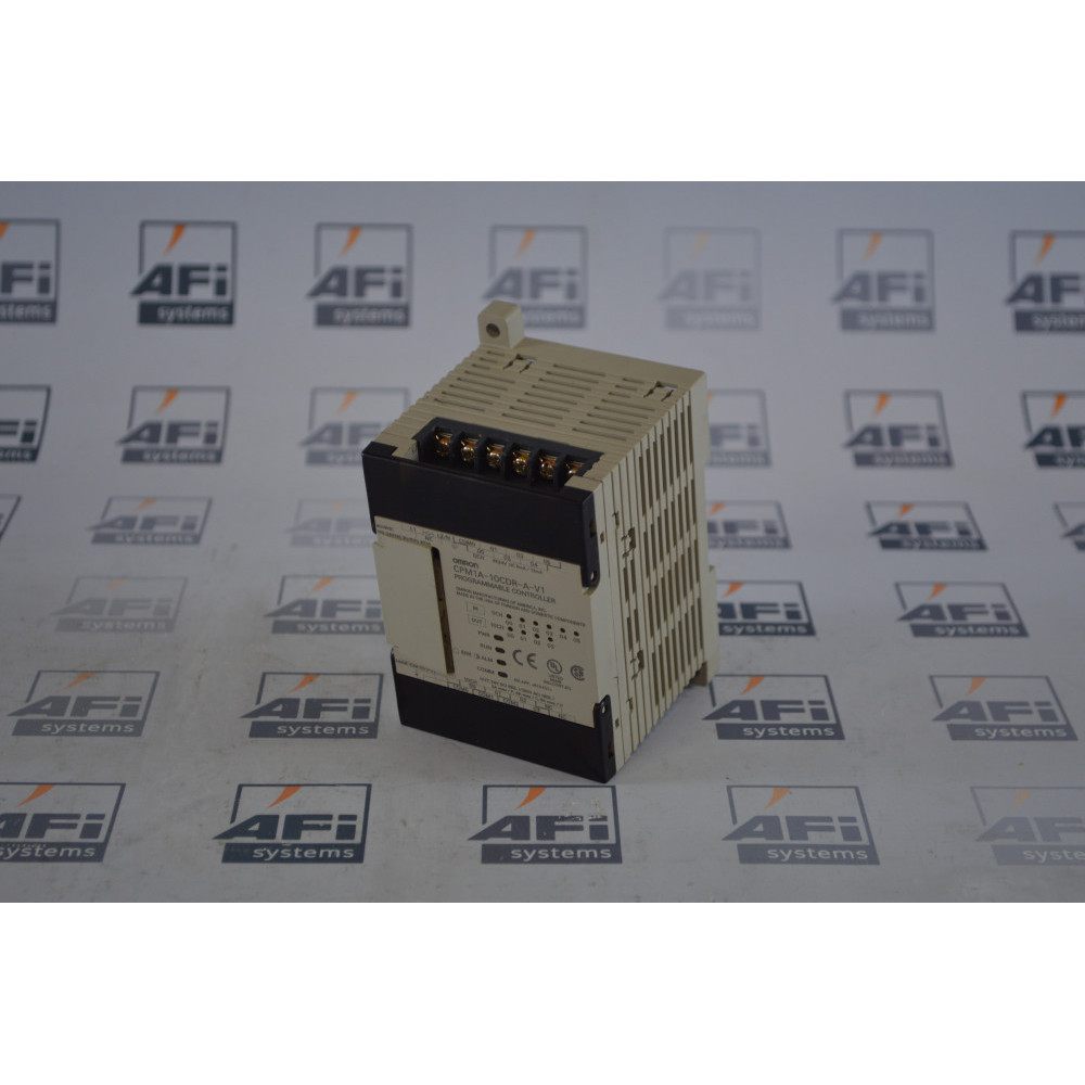 PLC, 100-240 VAC supply, 6x 24 VDC inputs, 4x relay outputs 2A