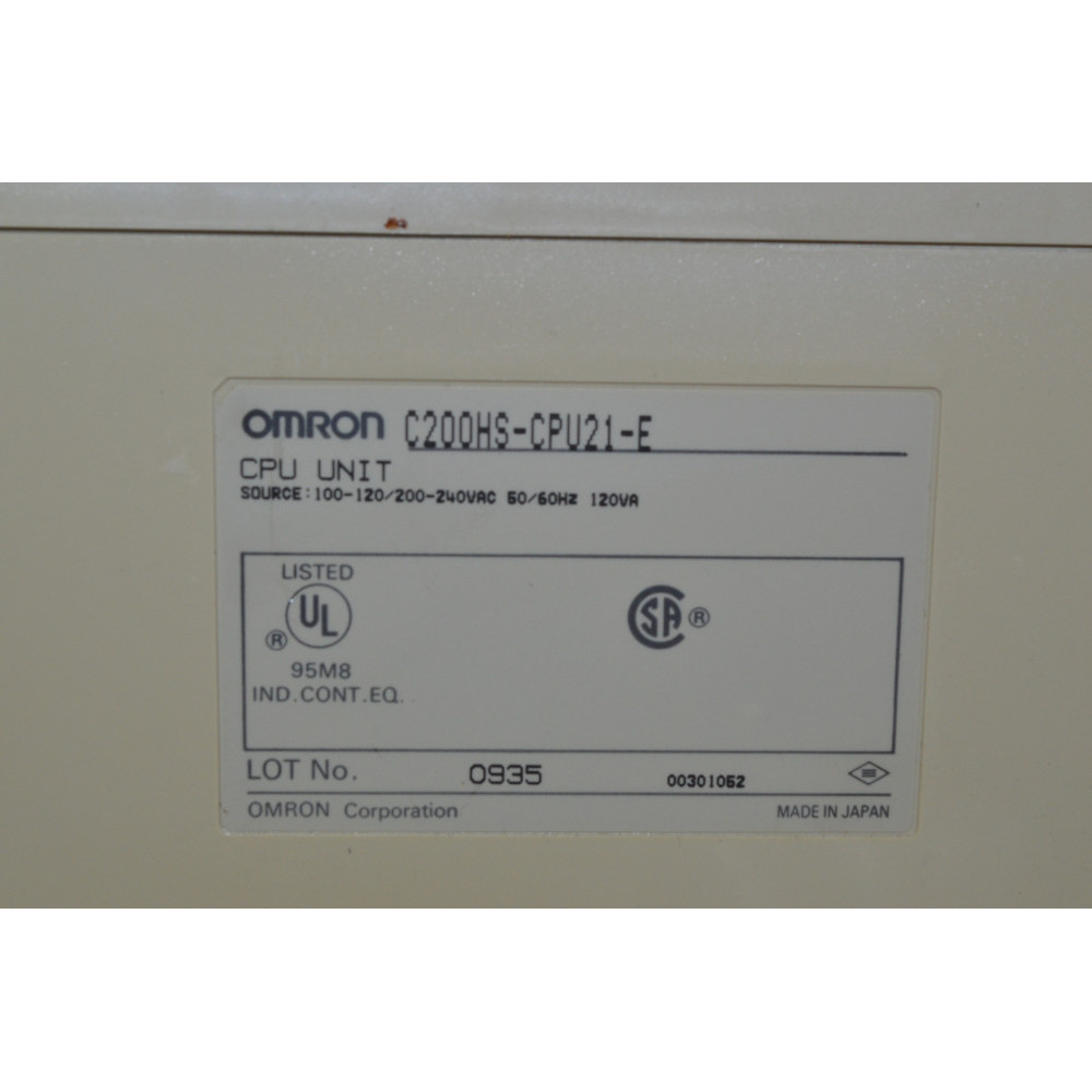 Omron C200HS-CPU21-E Processor Module