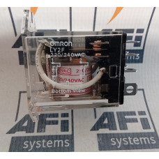 Omron LY2F-220/240VAC General Purpose Relay DPDT 8-Blade