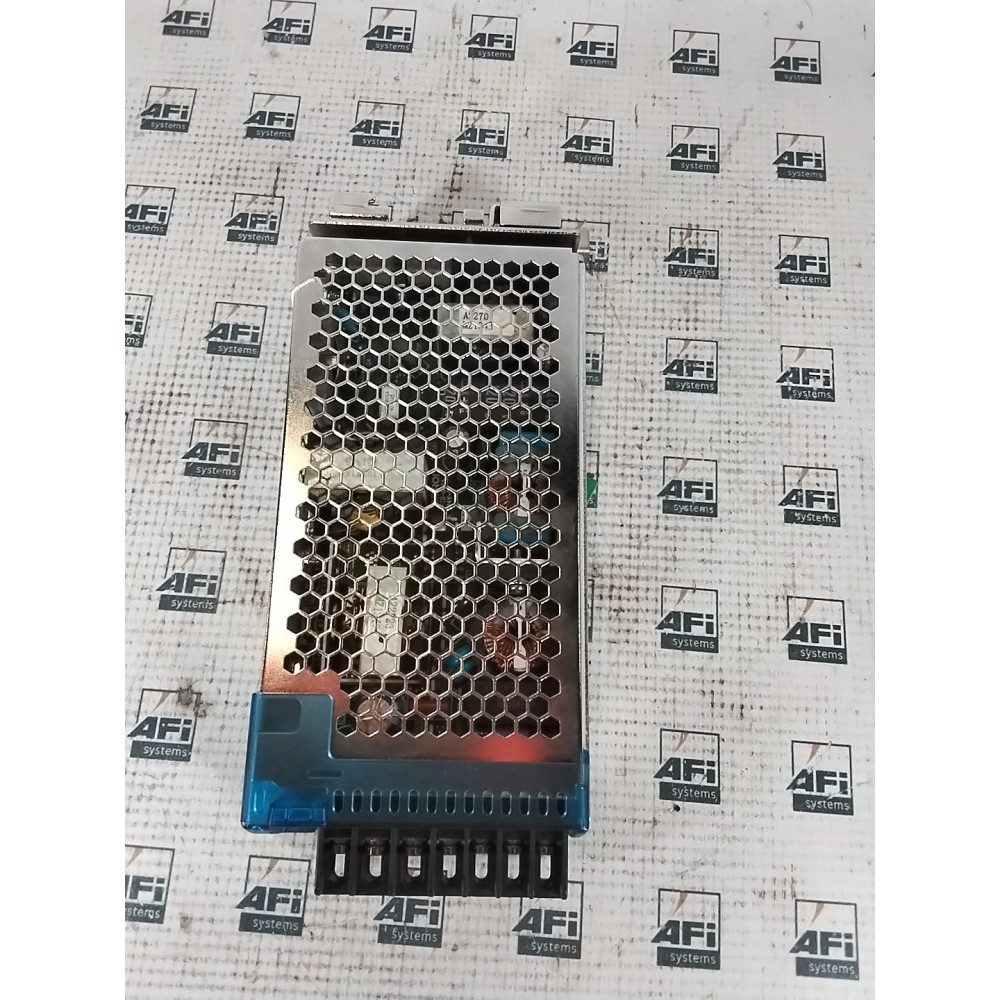 Power supply, metal case, 100/240 VAC supply, DIN rail mounting 100W 24 VDC 4.5A output