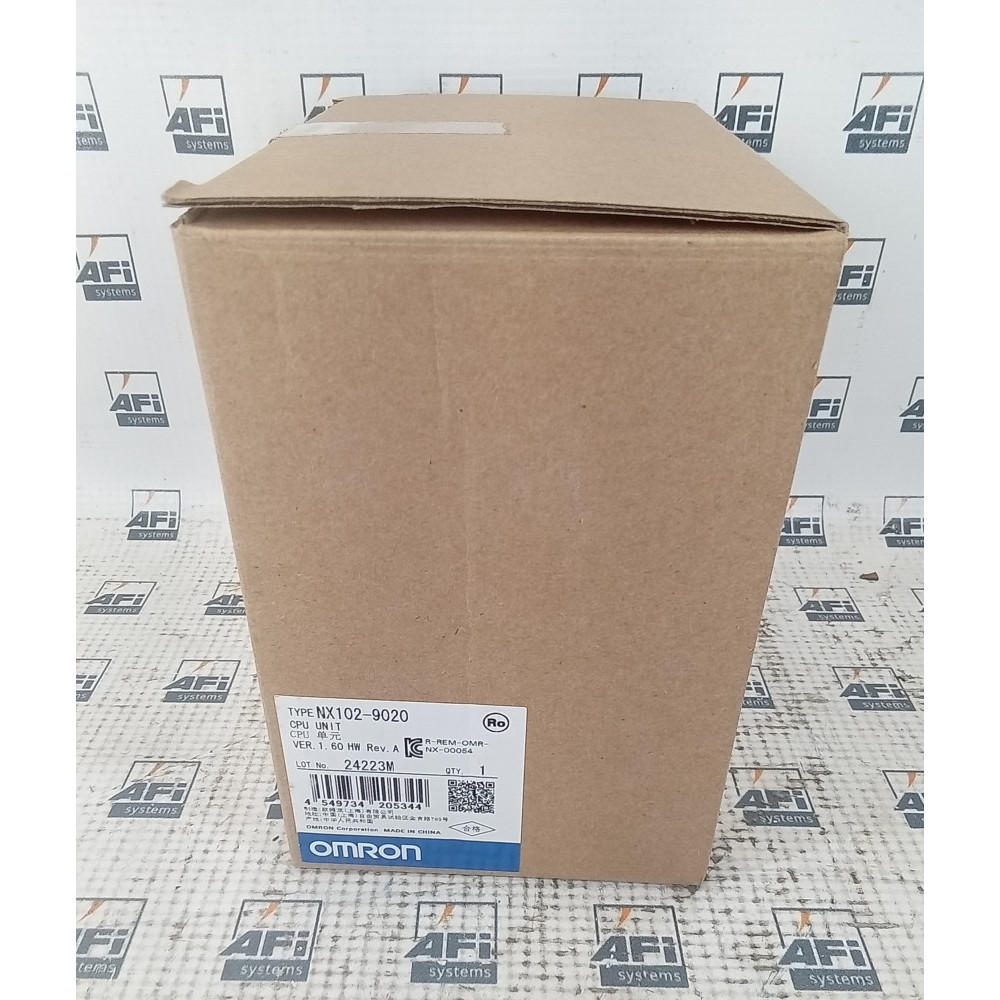 Omron NX102-9020 CPU Module