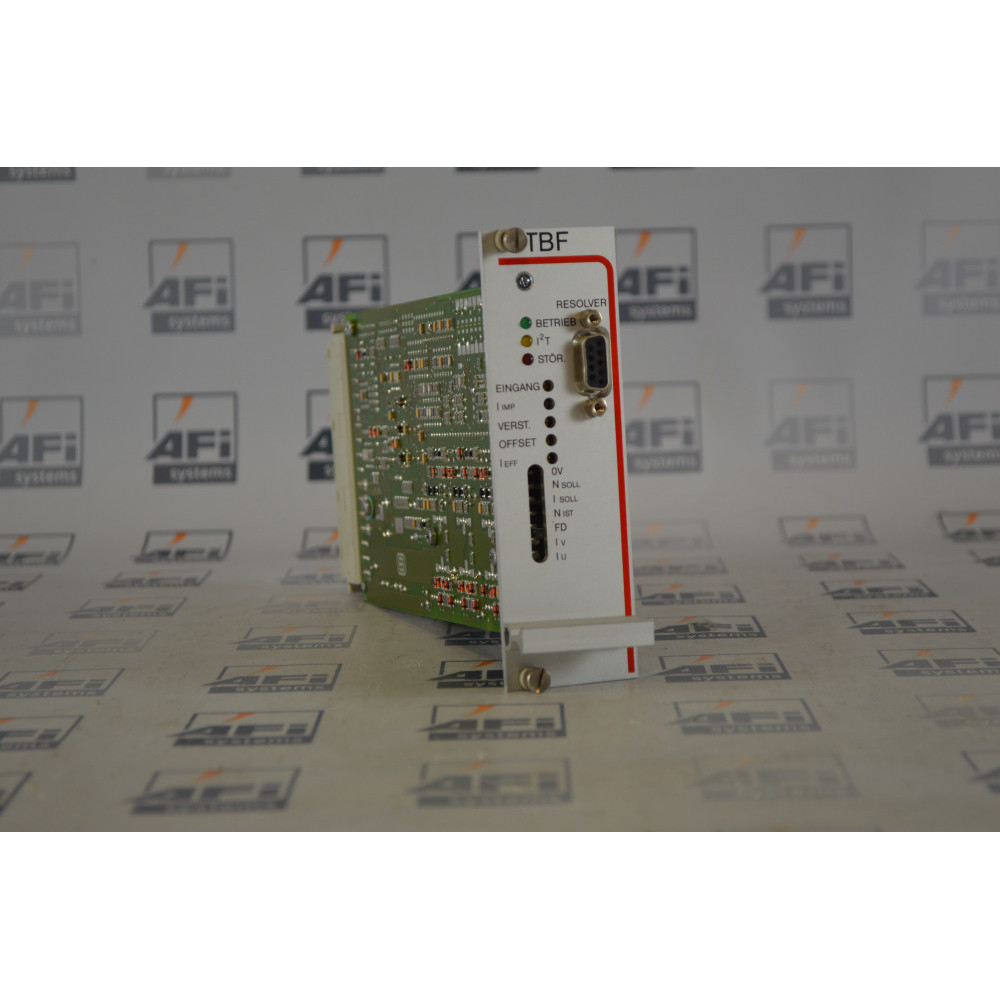 Parker TBF60-5R AMPLIFIER 60V/5A RES FDBK DRIVE SERVO HAUSER FGCON  Actual P/N: TBF60/5R