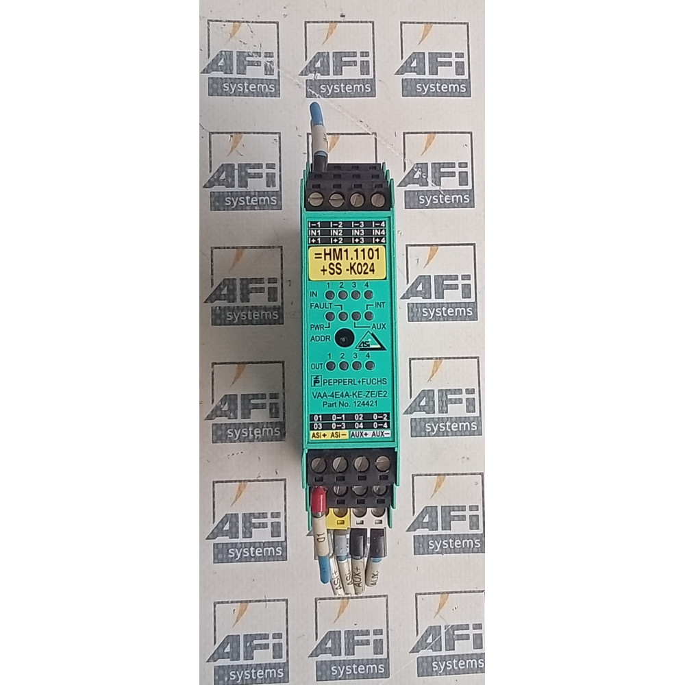 PEPPERL & FUCHS 124421 / VAA-4E4A-KE-ZE/E2 INTERFACE & ACCESSORIES