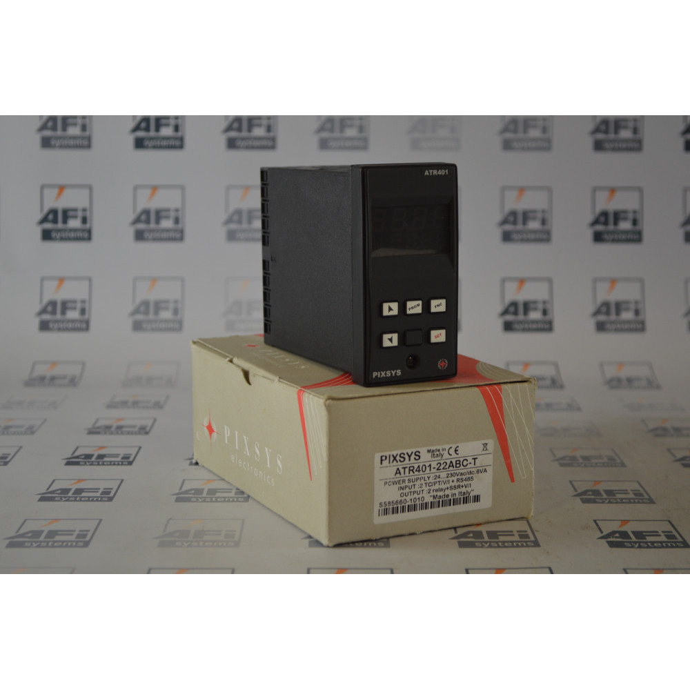 4 setpoint temperature controller, Outputs; 2 Relay SSE V/I-RS485 - Supply 24-230VAC/DC