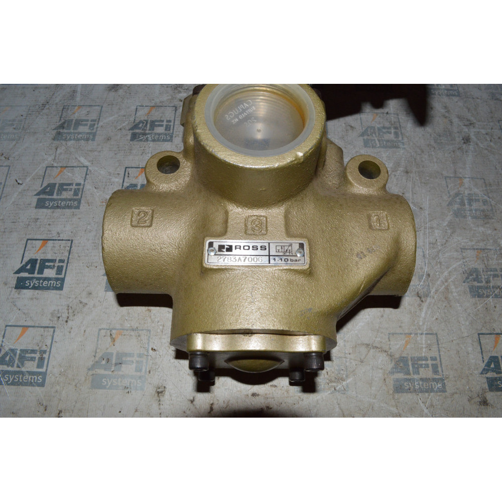 Ross Controls 2783A7006 SINGLE LOCKOUT VALVE SOLENOID ADAPTABLE
