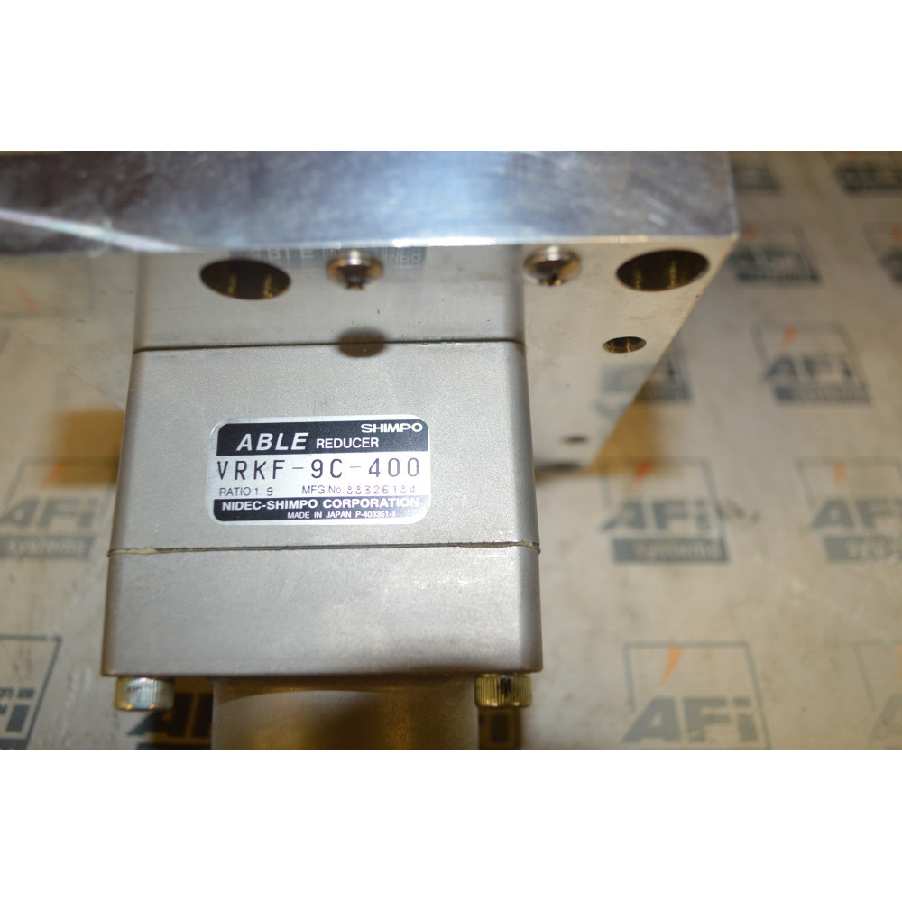 SHIMPO VRKF-9C-400 DISCONTINUED BY MANUFACTURER  PLANETARY GEAR REDUCER  FLANGE MOUNT  1:9 GEAR RATIO