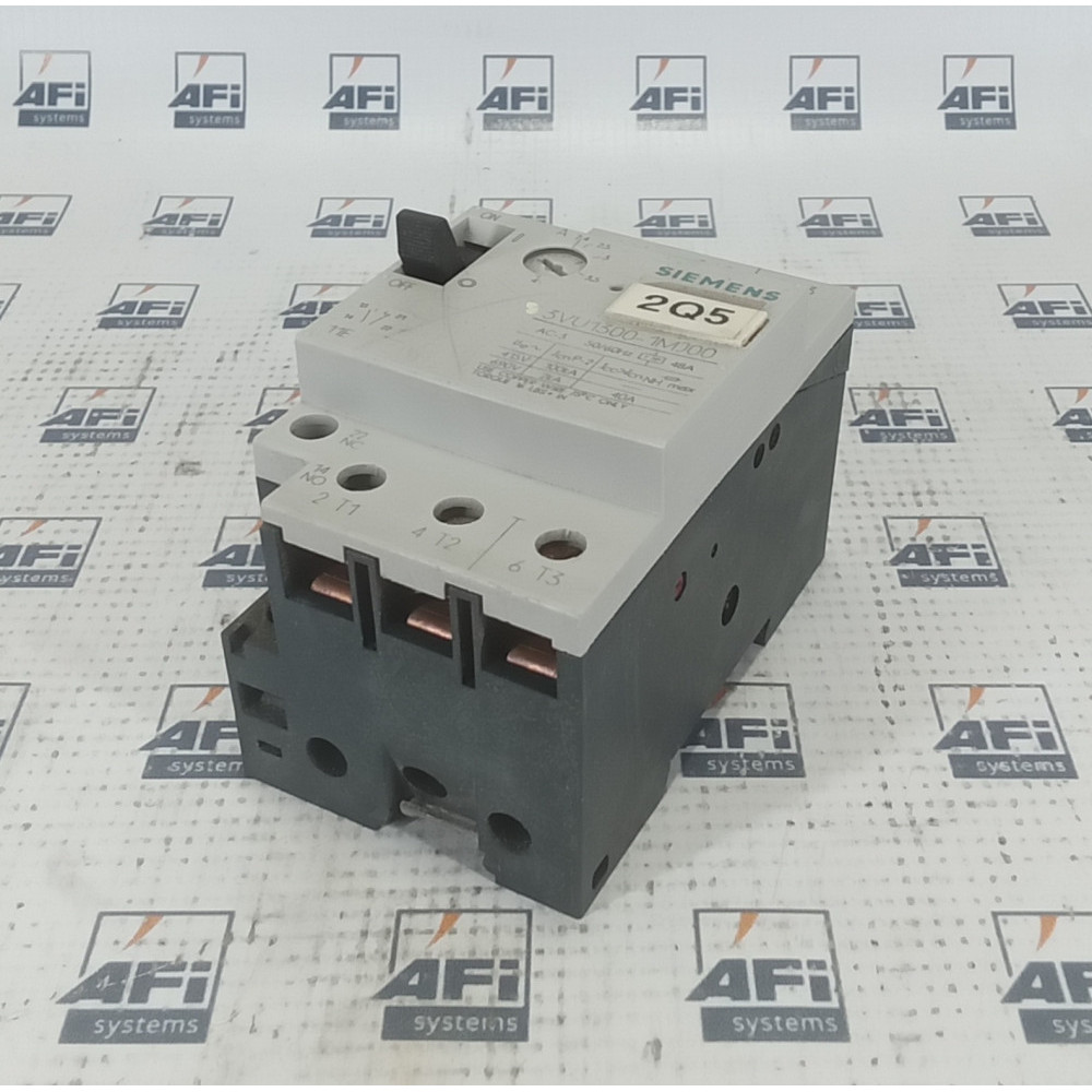 SIEMENS FURNAS ELECTRIC CO 3VU1300-1MJ00 DISCONTINUED BY MANUFACTURER  STARTER MOTOR PROTECTOR  2.4-4AMP  1NO/1NC  3POLE